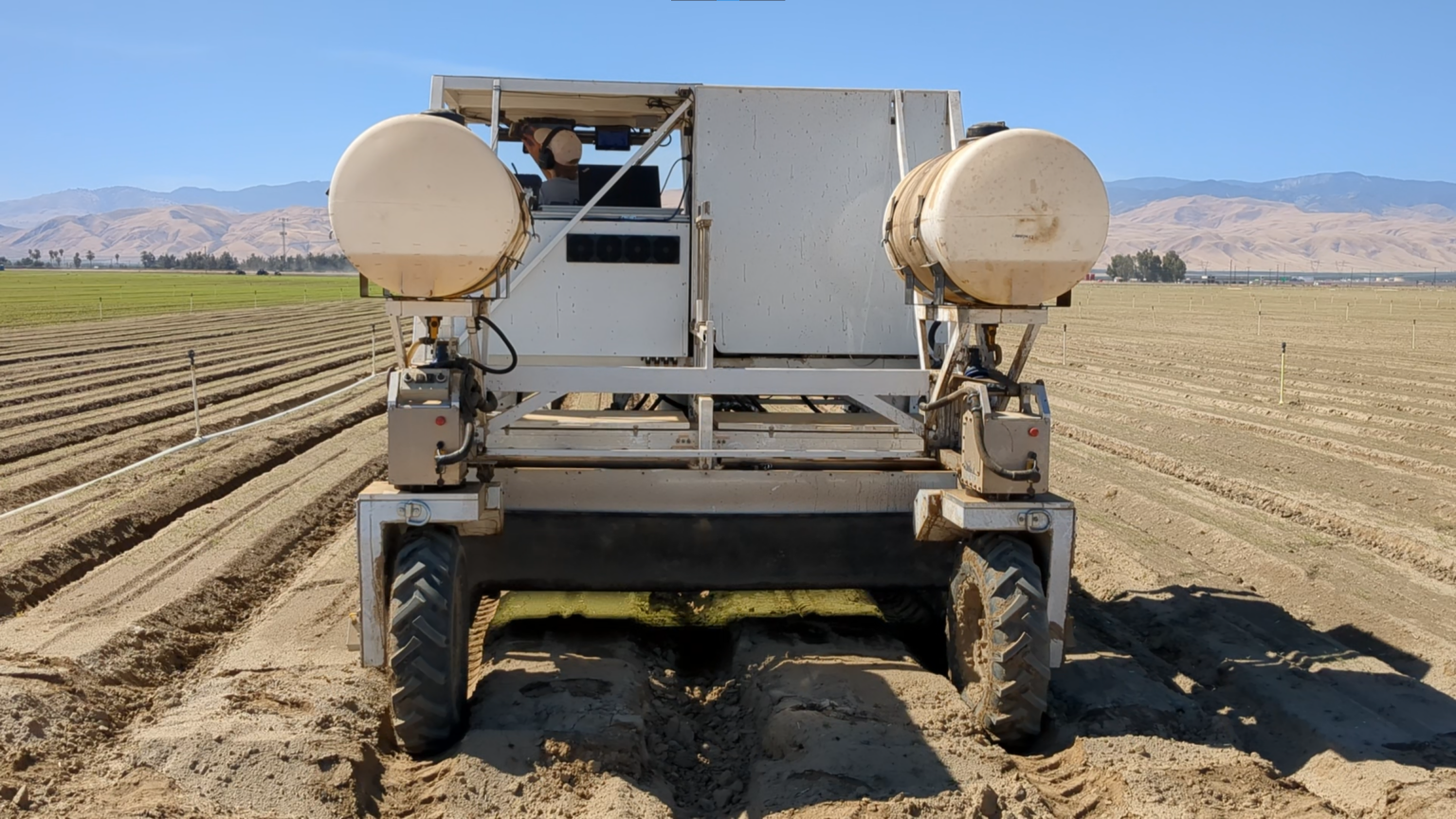 Organic Weeding Machine Walking with Jetty – High Speed Organic Weeding – Tensorfield Agriculture